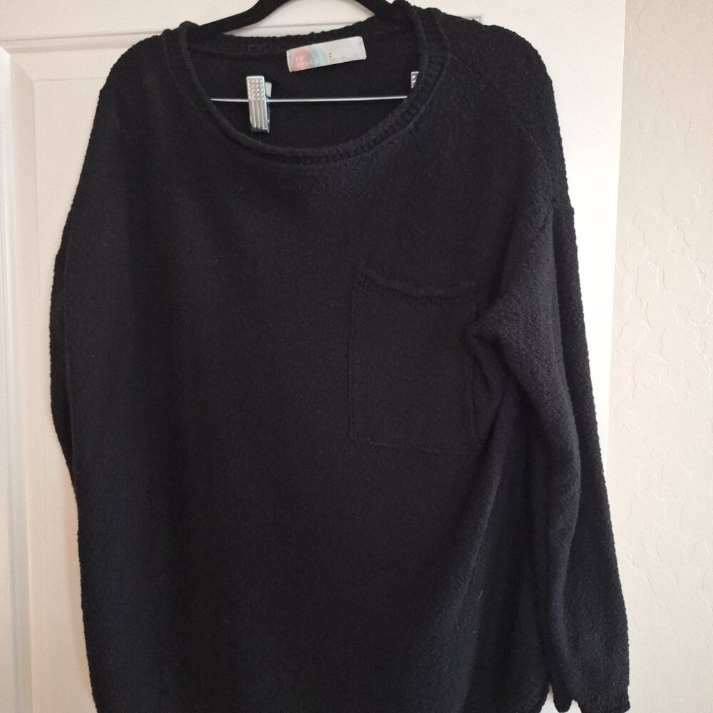 FP Beach Black Sweater/Pant Set